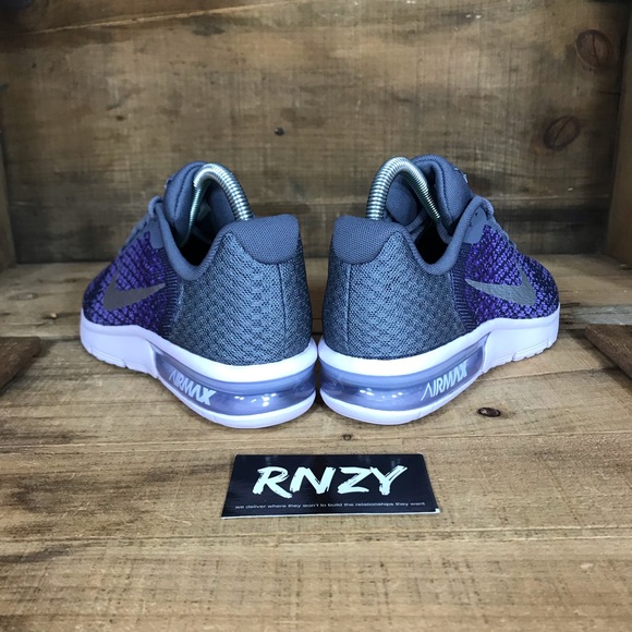 NEW Nike Air Max Sequent Two Light Carbon - Picture 4 of 7